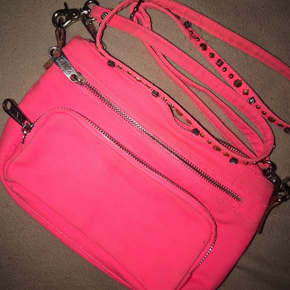 PINK crossbody purse